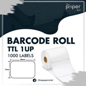 TTL Barcode Label 28mmX19mm