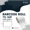 TTL Barcode Label 32x25mm 3up