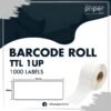 Barcode Label TTL 85mmX32mm (3.5/1.125)