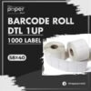 DTL Barcode Label 58x40mm 1000 Labels