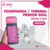 Thermal Printer Roll / FoodPanda Roll 57mm X 10m, Thermal Printer Roll, Thermal Printer Roll price in Karachi, high quality Thermal Printer Roll, Printer Roll, Cheap Thermal Printer Ro6l