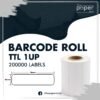 TTL Barcode Label 20mmX05mm