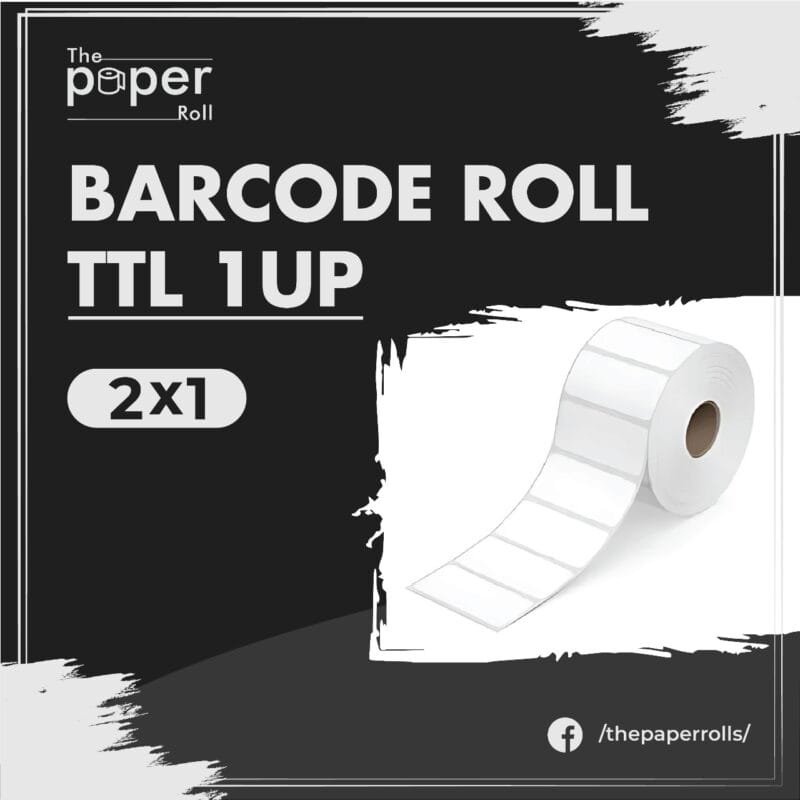 TTL Barcode Label 2X1 1Up