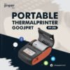 80mm (3 Inches) Portable Thermal Printer USB + Bluetooth + Battery