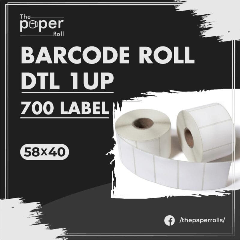 DTL Barcode Label 58x40mm 700 Labels