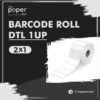 DTL Barcode Label 2X1 1Up