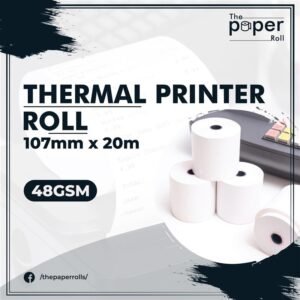 Thermal Printer Roll 107mm X 20m