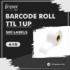 TTL Barcode Label 4X6 500 Labels