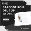 DTL Barcode Labels 3×2 | 3x2 Perforated Label Roll