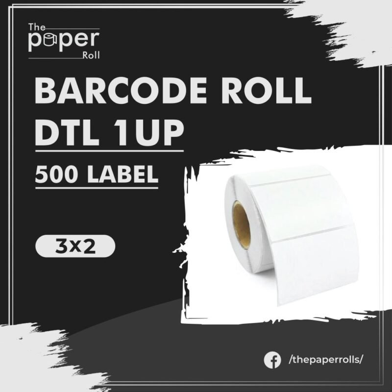 DTL Barcode Labels 3x2 500 Labels
