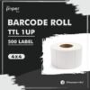 TTL Barcode Label 4x4 500 labels