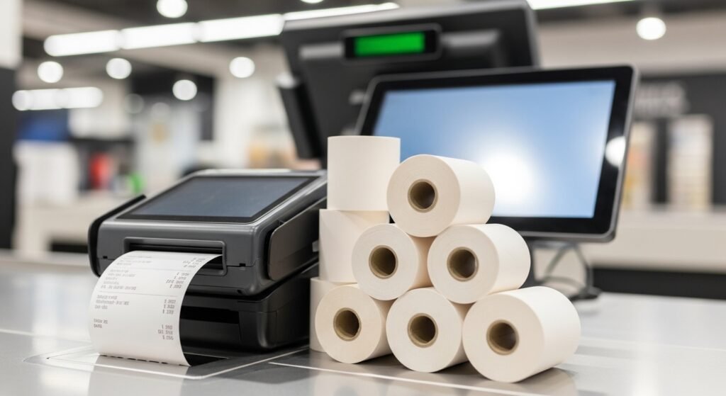 High-quality Thermal Paper Rolls for retail and hospitality. Explore specs, durability, and bulk supply for smooth business operations.