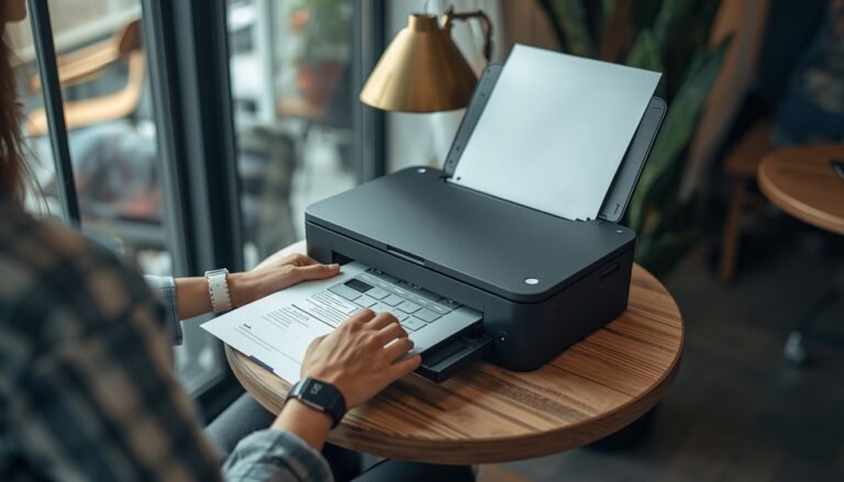 The portable printer