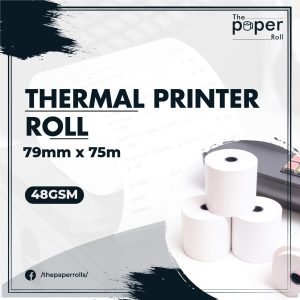 Thermal Printer Roll 79mm X 75m