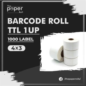 BARCODE LABEL TTL 4X3 1000 LABEL-01