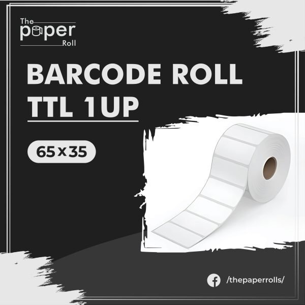 Barcode Label TTL 65×35 | Zebra Compatible Barcode Labels