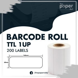 Barcode Label 160mmX60mm 1up 200L