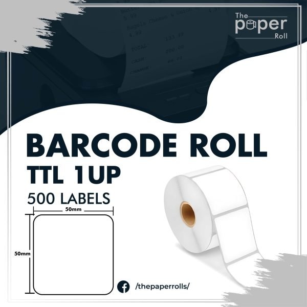 Barcode Label 50mmX50mm (2/2) | High Quality Barcode Labels