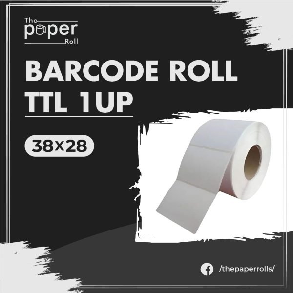 Barcode Label TTl 38x28 1up