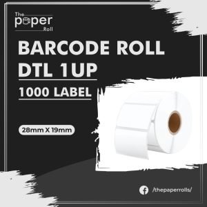 DTL Barcode Label 28mmX19mm 1000 Labels-010