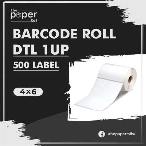 DTL Barcode Label 4X6 500 Labels
