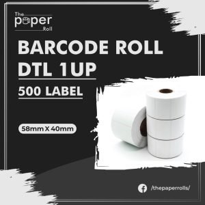 DTL Barcode Label 58mmX40mm 500 Labels-010