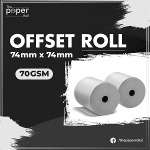 Offset Paper Roll 74mm