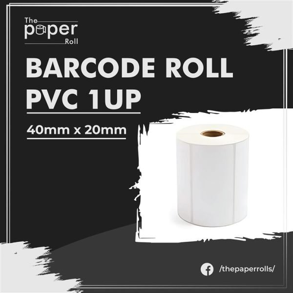 PVC Label Roll 40mm X 20m
