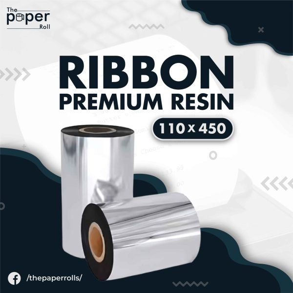 Ribbon Premium Resin 110mm X 450m