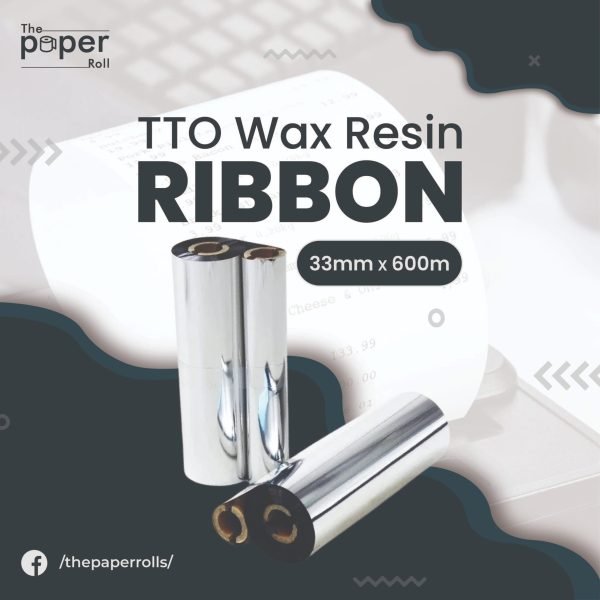 TTO Wax Resin Ribbon 33mmX600m