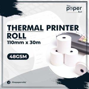 Thermal Printer Roll 110mm X 30m