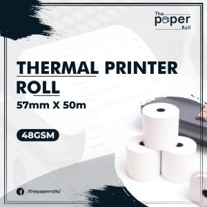 Thermal Printer Roll 57mm X 50m