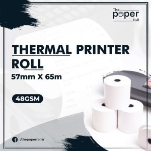 Thermal Printer Roll 57mm X 65m