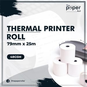 Thermal Printer Roll 79mm X 25m