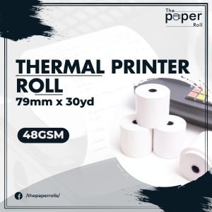 Thermal Printer Roll 79mm X 30y