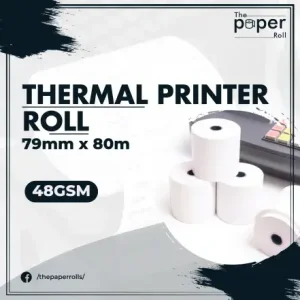 79mm x 80m Thermal Printer Roll